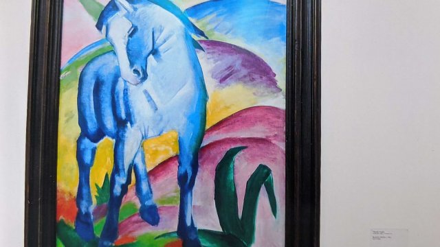 2 - Blaues Pferd von Franz Marc